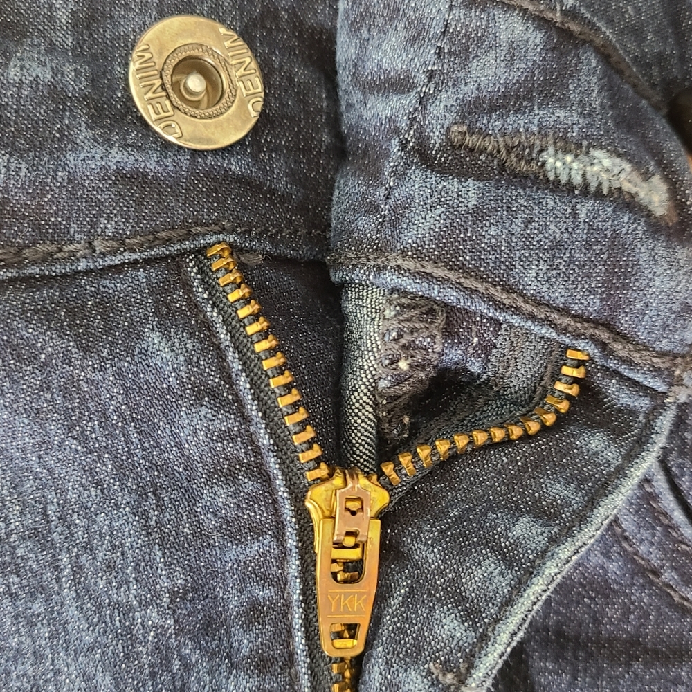 Andrea Jeans Women's Dark Wash Slim Jeans | 9 - Picture 9 of 11